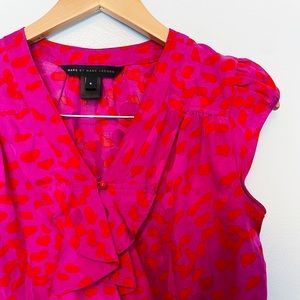 Marc by Marc Jacobs short sleeve blouse